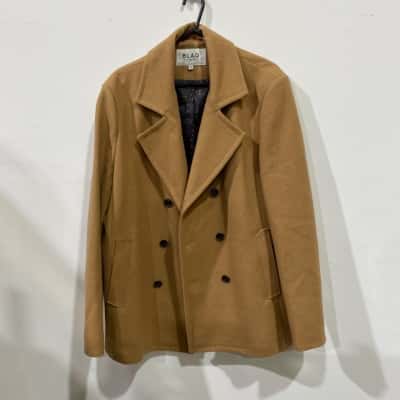 Blaq Mens Winter  Carson Coat Brown 