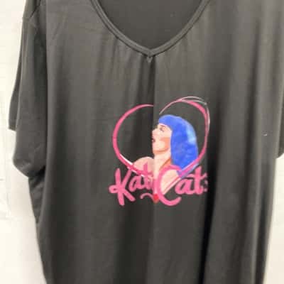 Katy perry Womens  Size XL T-shirts Black  