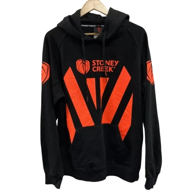  Stinky Creek Mens Size XL Hoodie Black 