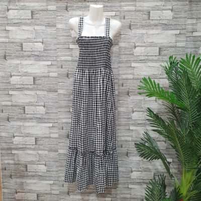 Lily Loves Womens  Size 14 Maxi Dress Black  / White 