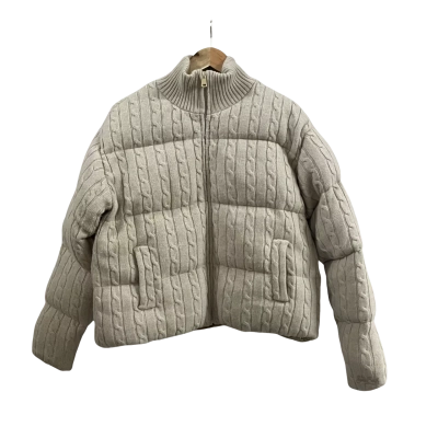  Womens  Size 10 Mc2 Saint Barth knit puffer jacket