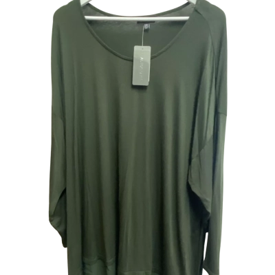 Autograph Womens  Size 22 Long Sleeve Shirt Green 