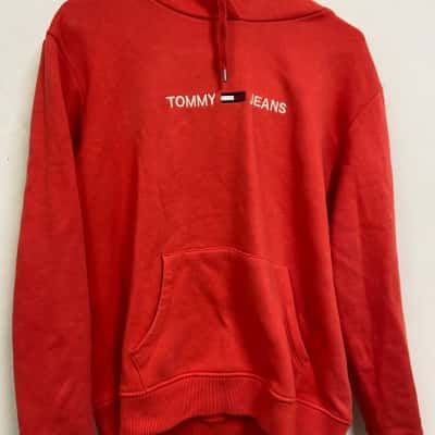 Tommy Jeans Unisex XL Hoodie Red 