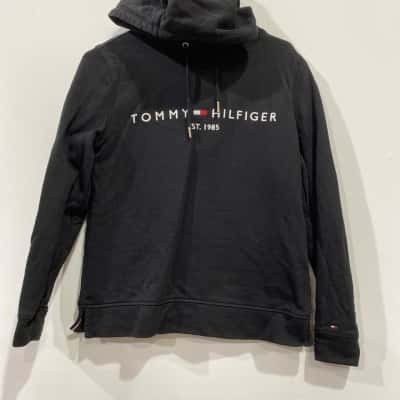 Tommy Hilfiger Mens  Size XS Hoodie Black  