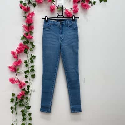 Ziggy Denim Zwizzle Sticks Womens  Size 28 Mid Super Duper Skinny Jeans Blue 