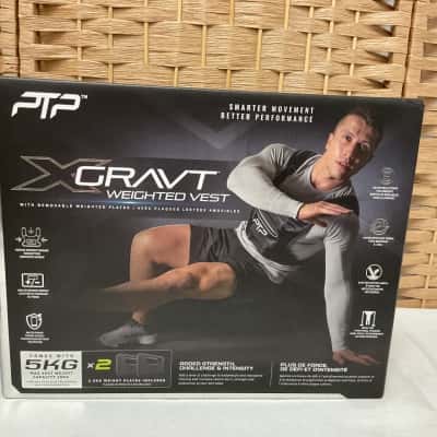 NEW PTP XGravity Weighted Vest Combo 5KG RRP $149.95 fitness bootcamp sport training OCR 