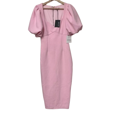  BWLDR Abana Dress Baby Pink Pink Size 10  BNWT