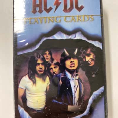 AC/DC playing cards