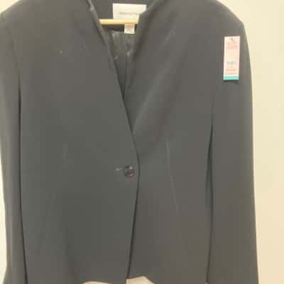 Perri Cutten Womens  Size 18 Blazer Black  