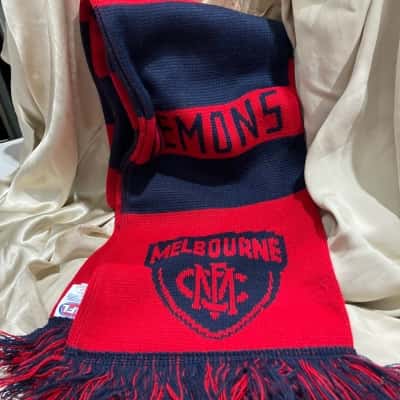 AFL Melbourne Demons Scarf Navy/Red