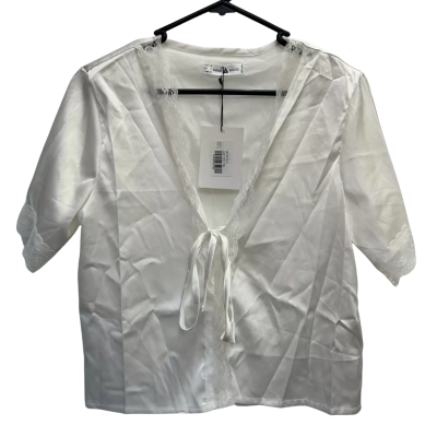 BNWT Minx & Moss Womens Size 10 White Shirt