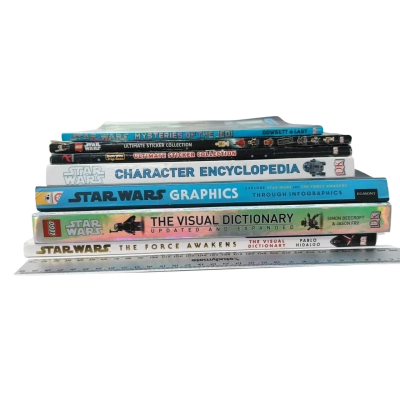 Star Wars DK & Egmont Book Job Lot - 7 Book Bundle Including LEGO Star Wars Visual Dictionary, Character Encyclopedia & Ultimate Sticker Books