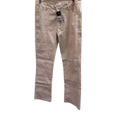  Womens  Size 14 Casual Pants Beige 