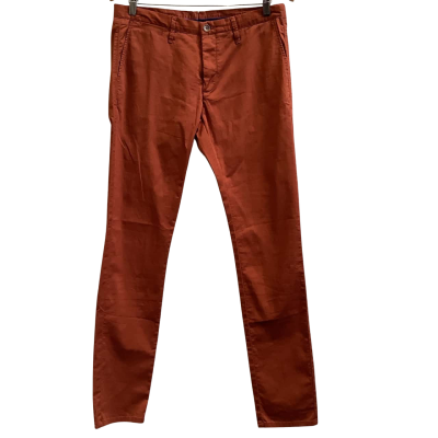 Brand New Politix Mens  Size 30 Slim Stretch Chinos Rust