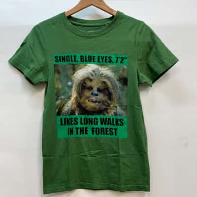 DISNEY STARWARS Chewbacca T-Shirt Size XS