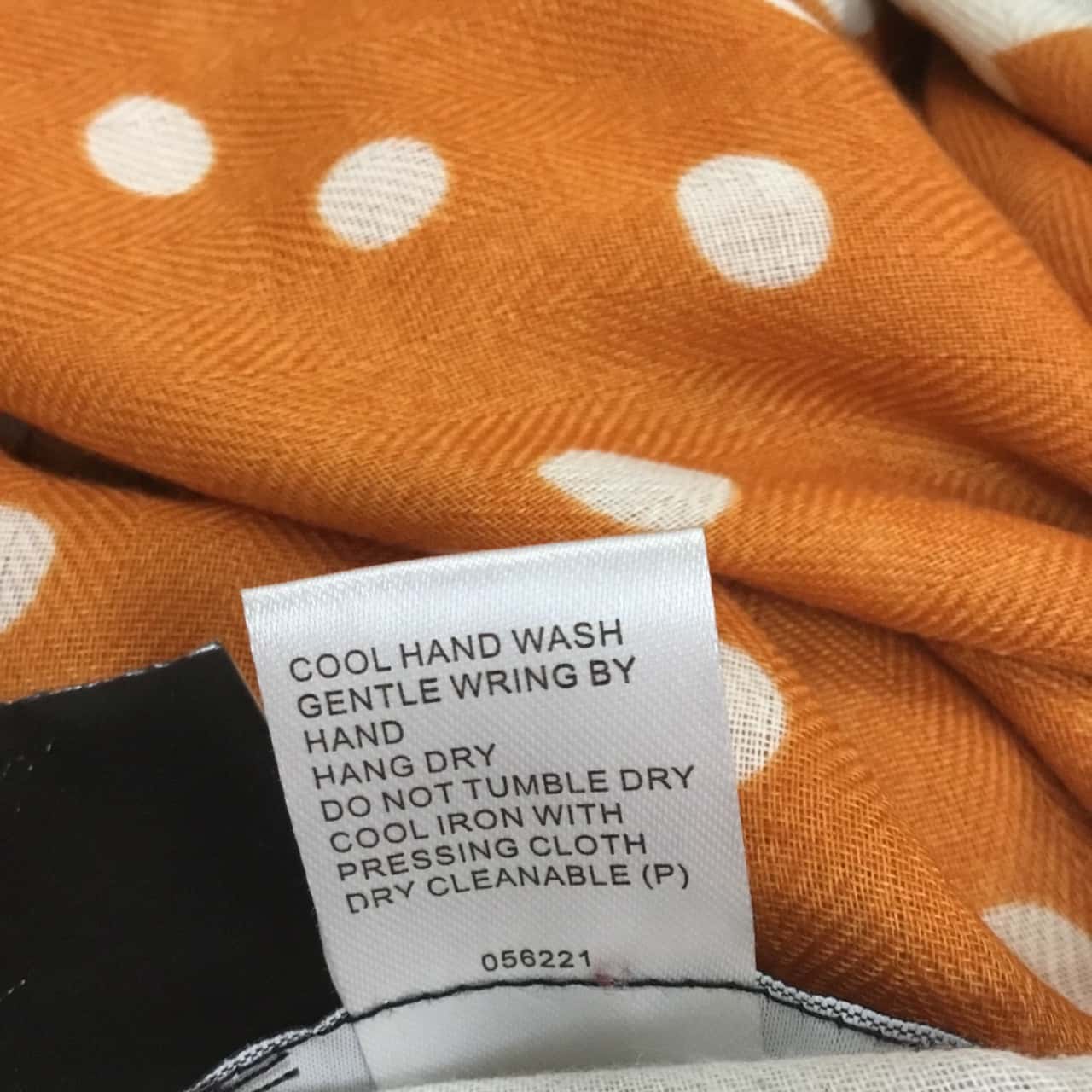 Sportsgirl Womens Orange, Cream And Black Scarf REDUCED TO CLEAR(s)