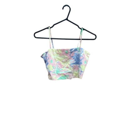 Minx & Moss Womens Size 8 Marble Print Tank Top 