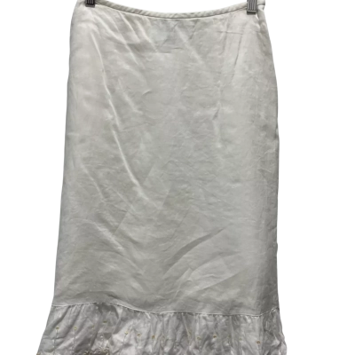 Ann Taylor Womens  Size 4 Off White Linen Skirt
