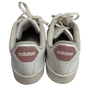 Adidas Womens  Size 7.5 Sneakers Rose Gold / Striped / White 