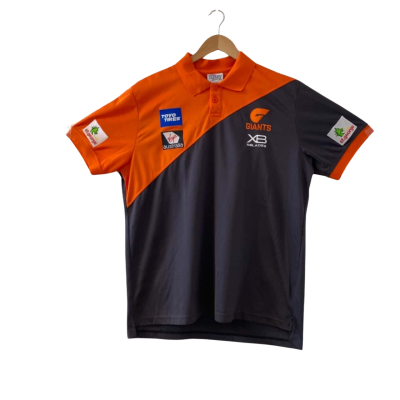 AFL Official GWS Giants Polo Shirt Men's Size XL - On Field XBlades