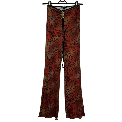 I.Am.Gia Womens  Size S Pants Animal print / Black  / Brown / Red 