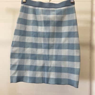 Kookai - Blue Robinson Mini Skirt Size 34.36 (0)
