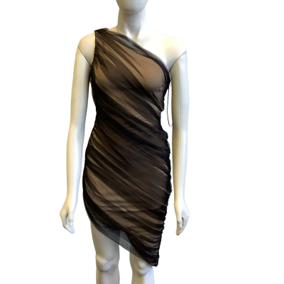 BNWT LEXI Women's Size 6 Kari Dress Black 