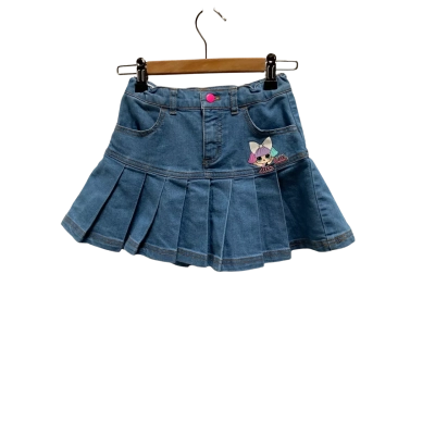 Lol Kids  Size 6 Denim Skirt