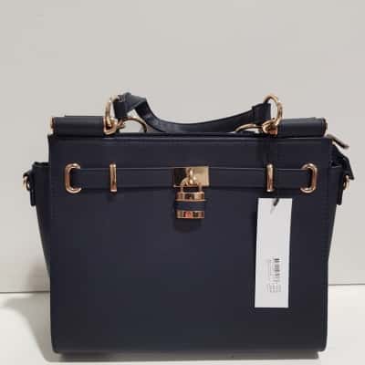 Colette Navy Blue Tote Handbag