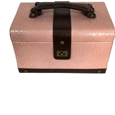 Cara Mia Leather Small Travel Jewelry Case  
