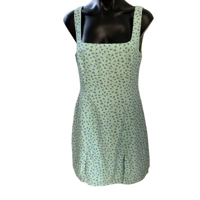Glamorous Womens  Size 10 Casual Dress Floral / Green 