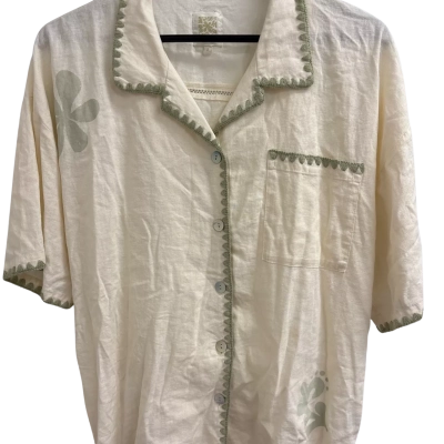 Ghanda Women’s Button up Top - Size S 