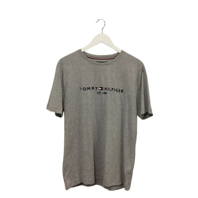 Tommy Hilfiger Mens Logo T-Shirt Size XL Organic Cotton BNWT