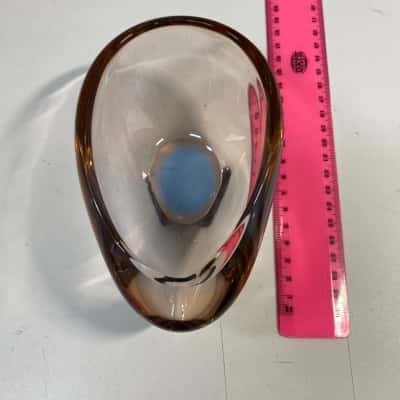 Tinted glass ashtray
