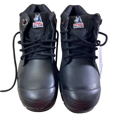 Steel Blue Mens Size 8 Safety Boot