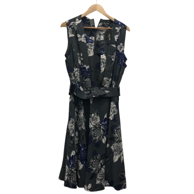 City Chic Floral/Slate(Grey)Size M Dress BNWT$129