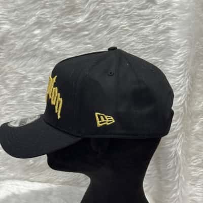  Mens One Size Cap Black/ Gold 
