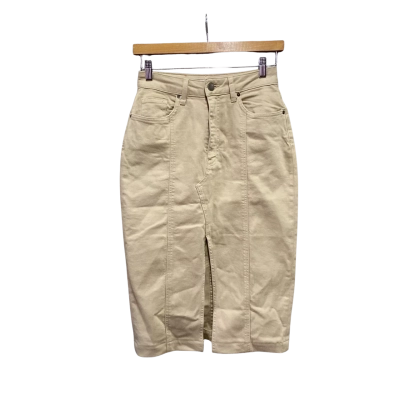 Reiss Womens  Size 8 Pencil Skirt Beige 