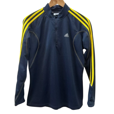 Adidas Mens Size S Navy Blue Sports Jumper 