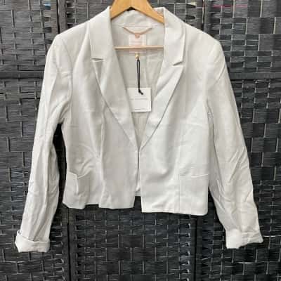 Portmans Womens  Size 16 Blazer Beige 