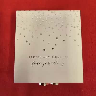  Womens Tipperary Crystal Fine Jewellery Compact Style Mirror with Crystals