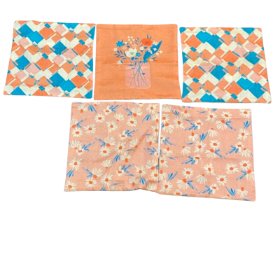 x5 Floral Pillow Cases