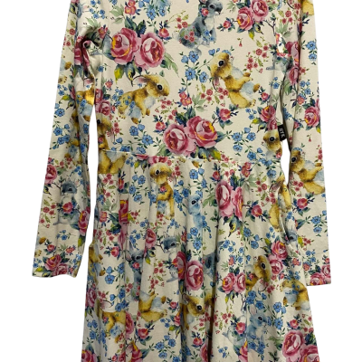 ROCK YOUR KID Dress  Size 8  Blue bunny and floral