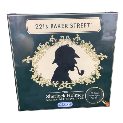 The Sherlock Holmes Master Detective Game 221B Baker Street