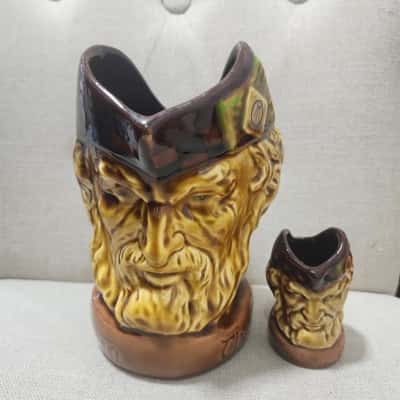 Wade Handpainted Whiskey jugs