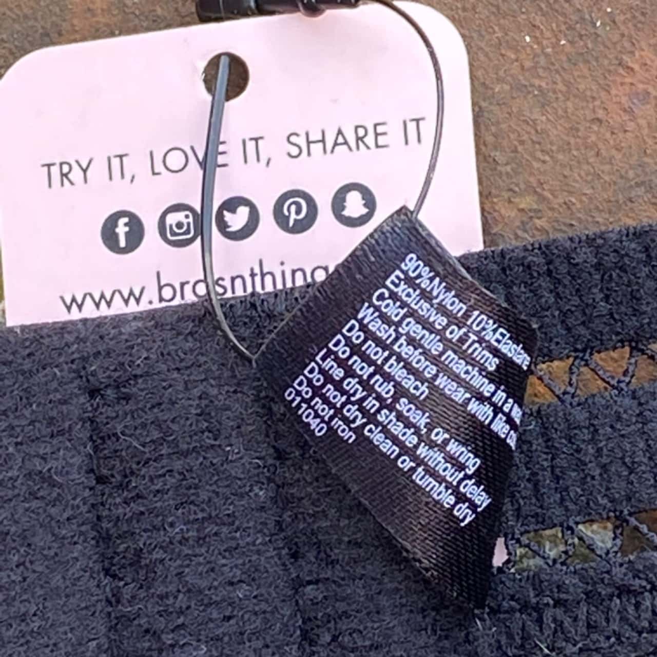 Bras and Things Womens Size 8 Black Lace Narnia Bodysuit (s)