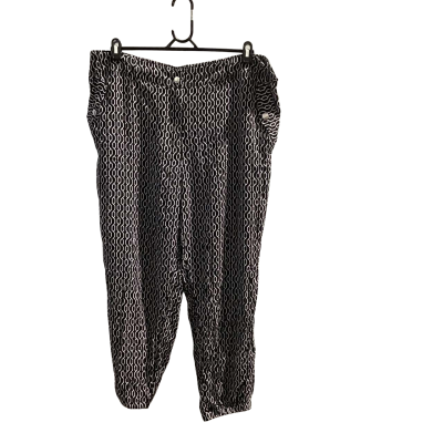 Katies Womens  Size 20 Casual Pants Black  / White RRP $79.99
