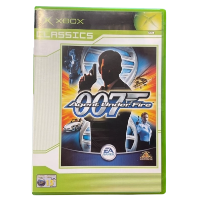 Vintage James Bond 007 Agent Under Fire Xbox Game