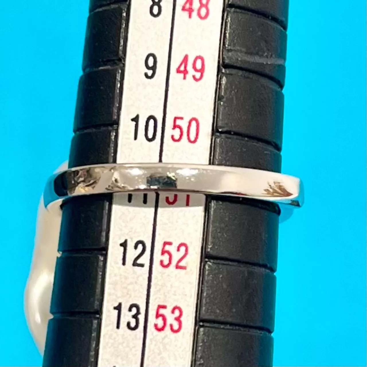 925 Silver Fresh Water Baroque Pearl Ring