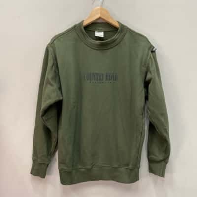 Country Road Logo Womens  Size XXS Jumper Khaki 
